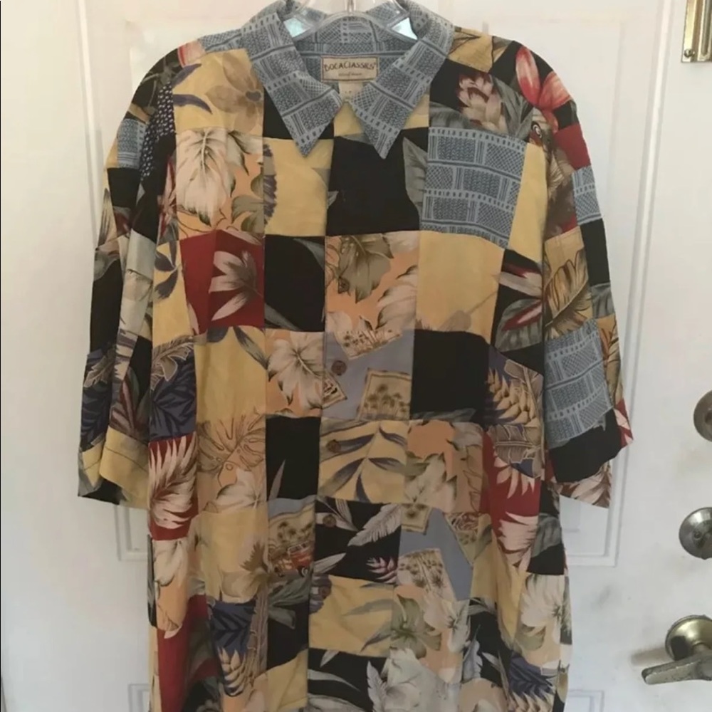 Boca Classics Button Down Shirt Size XL